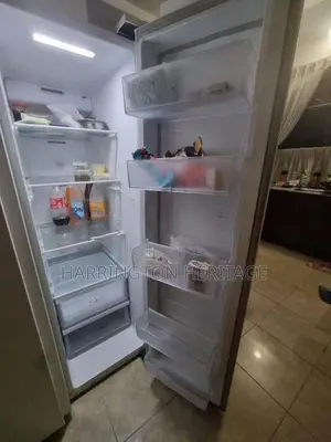 Double door side by refrigerator