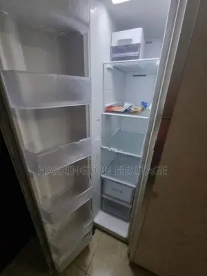Double door side by refrigerator