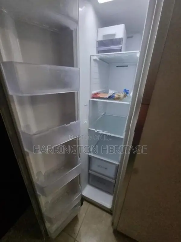 Double door side by refrigerator