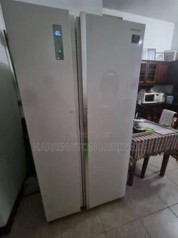 Double door side by refrigerator