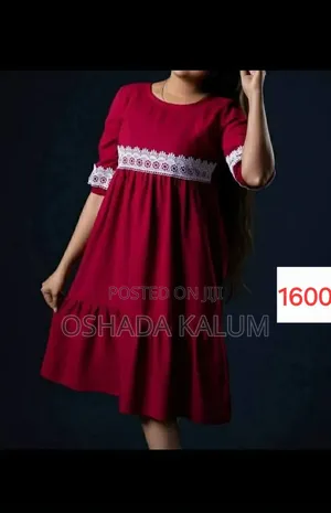 Stylish Long Maxi Dress - 5 Colors - 1600 LKR
