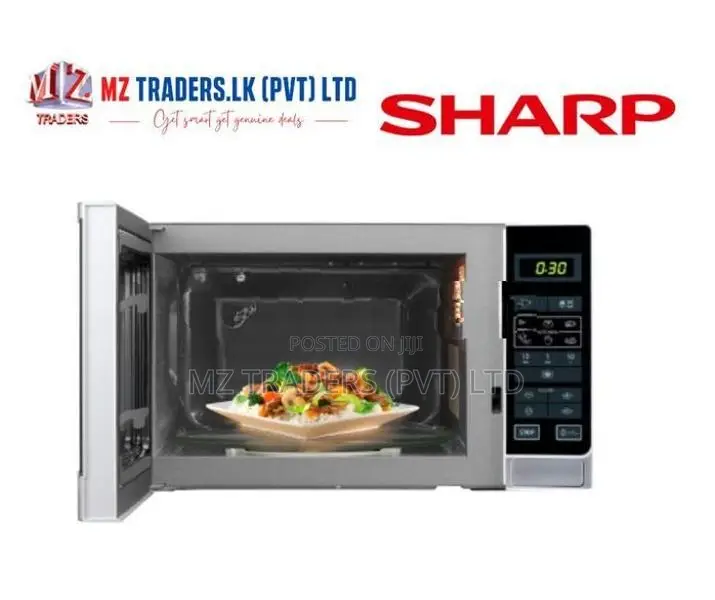 SHARP R-20MT(S) Microwave Oven 6 Auto Cooking Menu’s Mirror Finish Doo