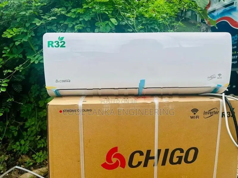 18000BTU Chigo inverter brand new AC with R 32 gas