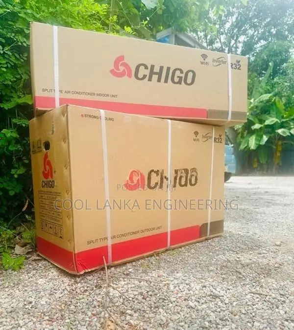 18000BTU Chigo inverter brand new AC with R 32 gas