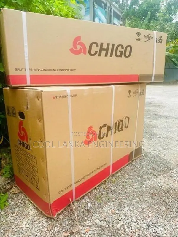 18000BTU Chigo inverter brand new AC with R 32 gas