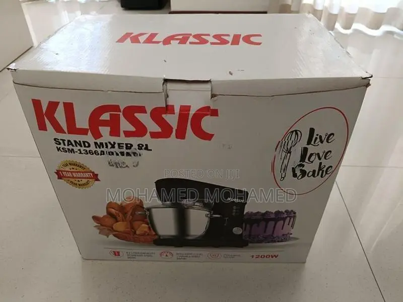 Klassic Stand Mixer 8L