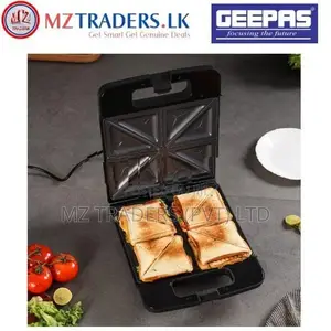 GEEPAS GST5391 1100W 4 Slice Sandwich Maker