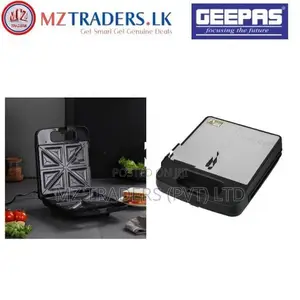 GEEPAS GST5391 1100W 4 Slice Sandwich Maker