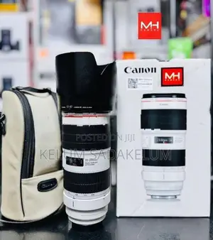 Canon EF 70.200mm IS lll USM Lens Full Set Box