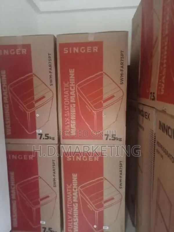Singer 7.5 Kg Full Auto Washing Machine