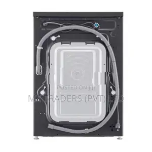 LG 8 Kg Front Load Washing Machine – Black FB1208S6M1