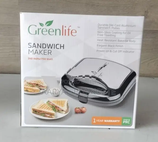 Green Life Sandwich Maker