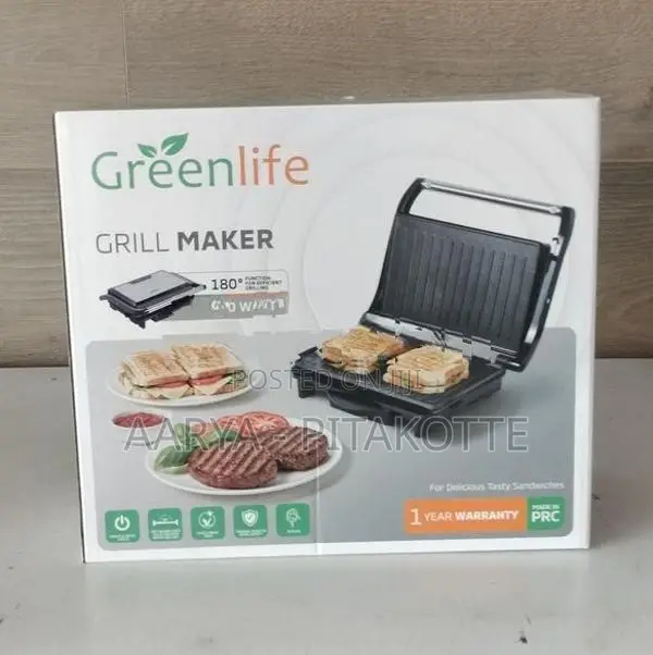 Green Life Grill Maker