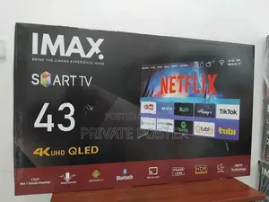 New IMAX JAPAN 43" Smart 4K QLED Android 14 HDR Frameless TV