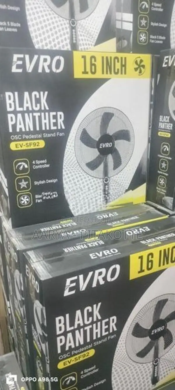 Evro Stand Fan 16"