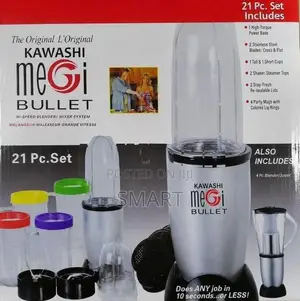 Kawashi Megi Bullet(21 PCS Set) Blender -HWB020