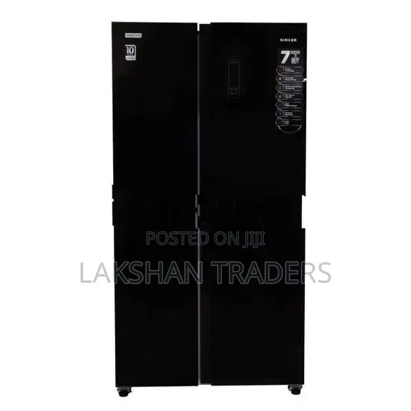 New SINGER 514L Inverter Side-By-Side Refrigerator - SN-SBSH2-69