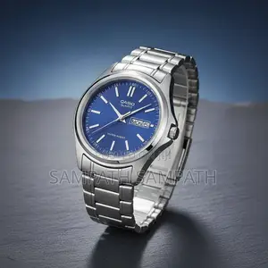 Blue Dial Mtp1239d Mens Watch