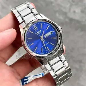 Blue Dial Mtp1239d Mens Watch
