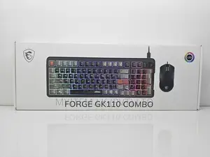 MSI FORGE GK110 Gaming Keyboard & Mouse Combo 🎮
