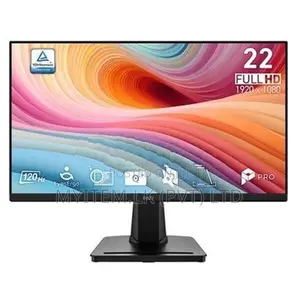 MSI PRO MP225 E12VL 21.5" Inch 120Hz 1ms FHD Slim Frameless Monitor