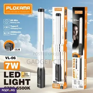 PLOKAMA VL06 Pro Portable Handheld Stick Light