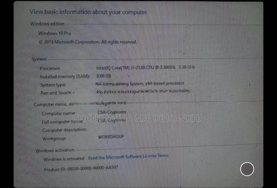 ​ Desktop Computer Full Set (Without Monitor)