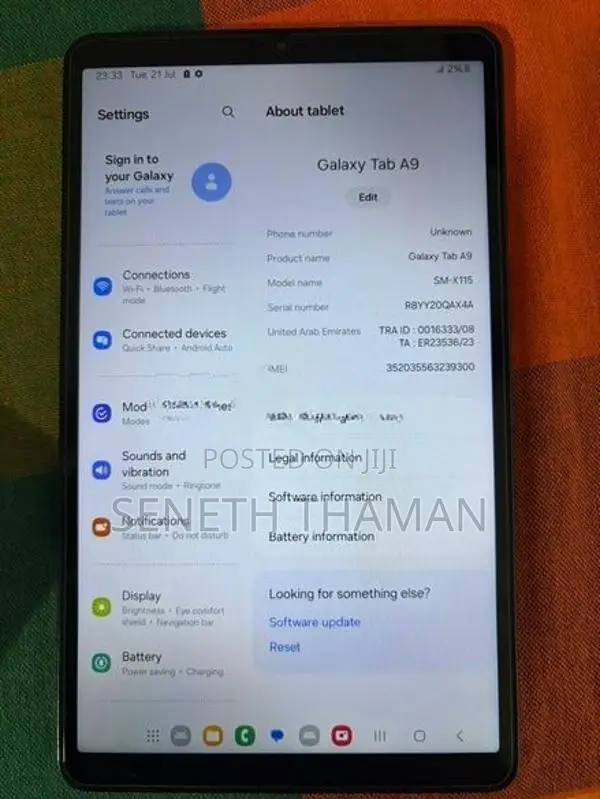 Samsung galaxy tab A9