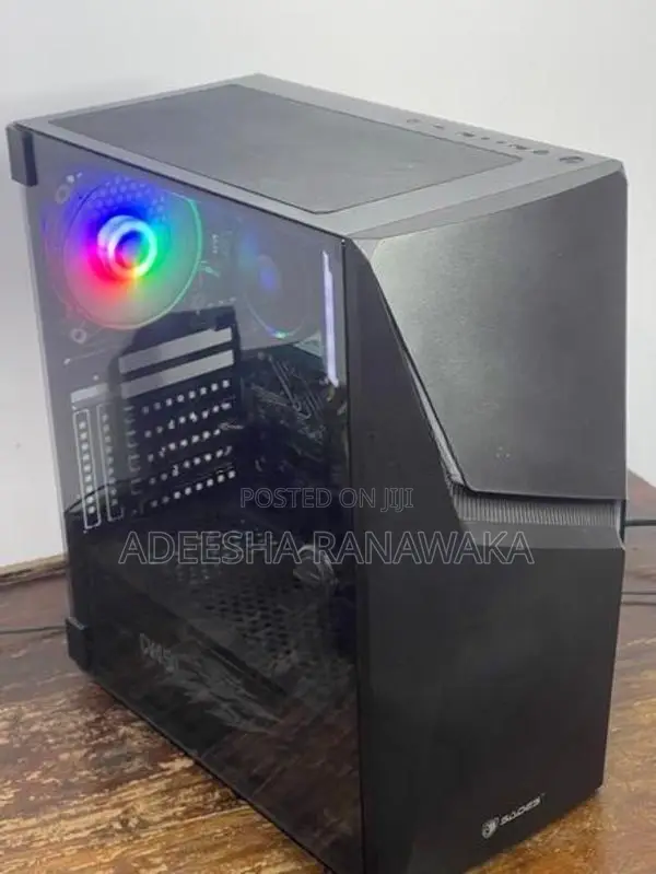 Gaming PC - Intel i5 12th Gen 8GB DDR4 RGB 1TB HDD Corsair PSU