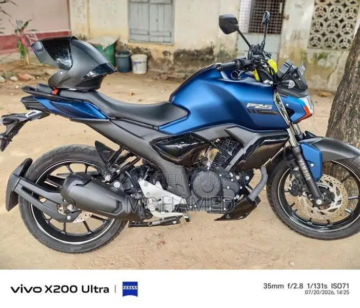 Yamaha Fzs V4 Mate Blue 2025