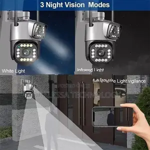 V380 4G Sim Dual Lens CCTV Camera
