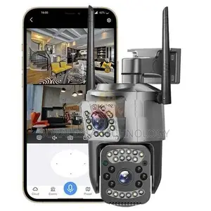 V380 4G Sim Dual Lens CCTV Camera