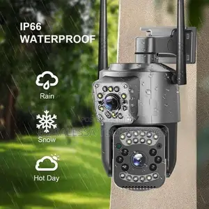 V380 4G Sim Dual Lens CCTV Camera