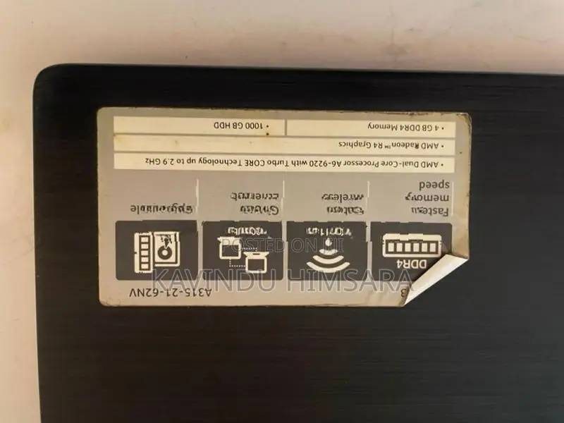 Acer Aspire 3A315-21-62NV Laptop