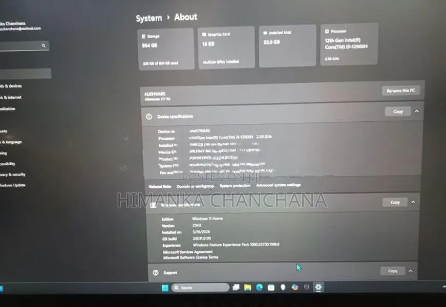 Dell Alienware x17 R2