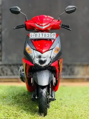 Honda Dio Red and black 2019