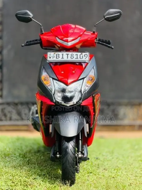 Honda Dio Red and black 2019