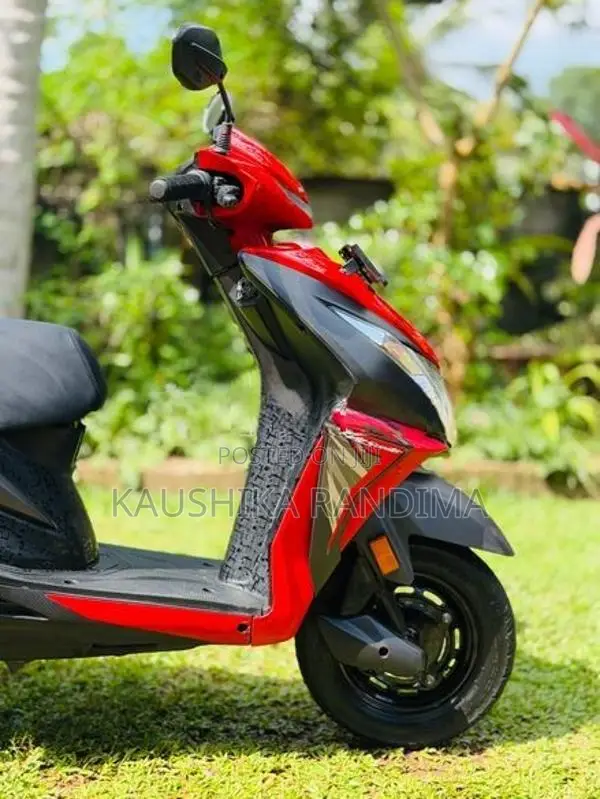 Honda Dio Red and black 2019