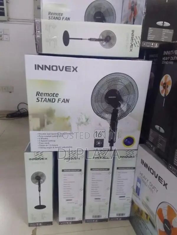 Stand Fan with Remort