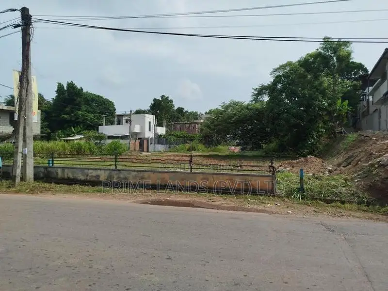 පිලියන්දල ,කහපොල බස් පාරට මුහුනලා බිම් කොටසක් විකිණීමට