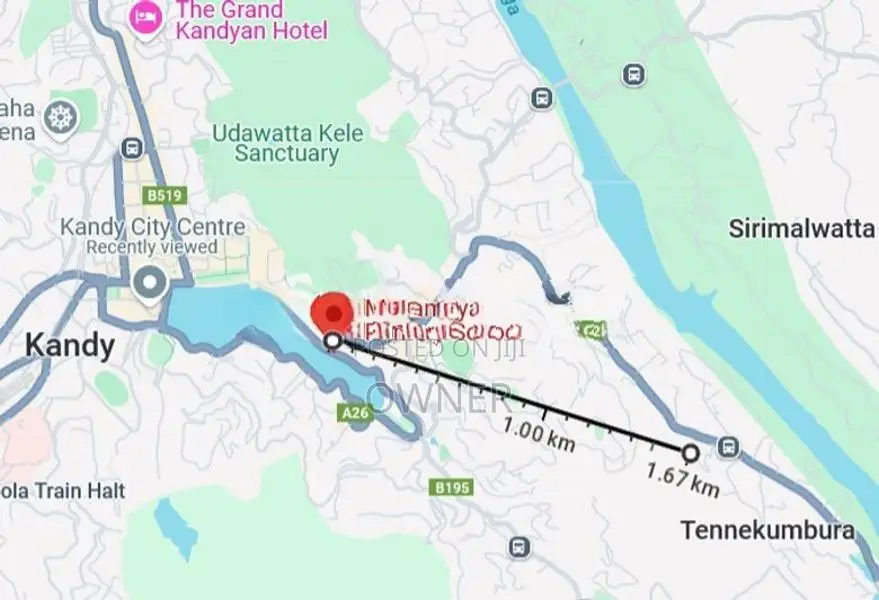 2 Blocks of 10 Perch Land Plots Are for Sale – Tennekumbura, Kandy
