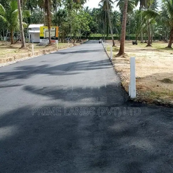 නයිවල , දිවුලපිටිය පාරෙන් බිම්කොටස්