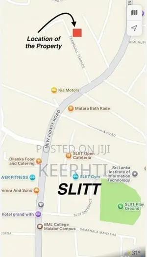 Prime Land for Sale in Malabe Near SLIIT