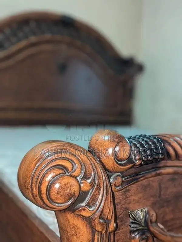 Bed with Mattress (Malysian Bedroom Set)