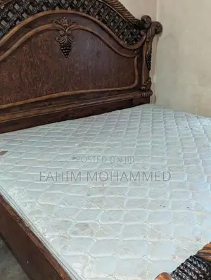 Bed with Mattress (Malysian Bedroom Set)