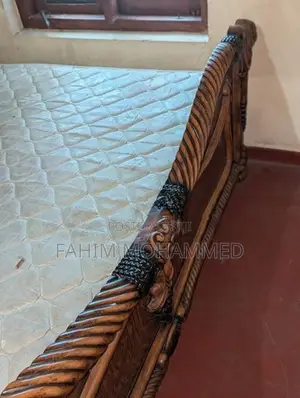 Bed with Mattress (Malysian Bedroom Set)
