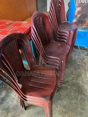 Plastic Tables with Chairs
