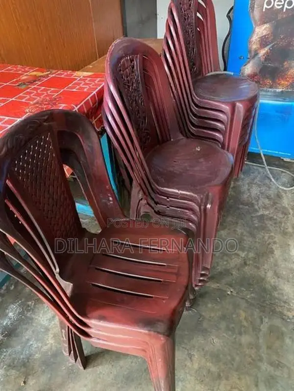 Plastic Tables with Chairs