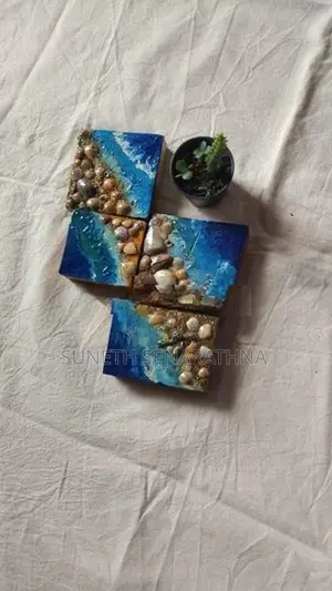 Handmade Ocean Shell Art