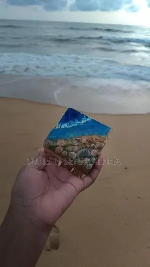 Handmade Ocean Shell Art